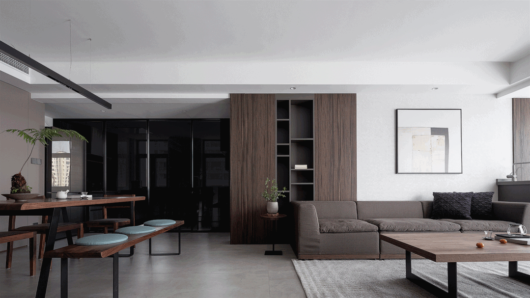 原木极简主义,打造温情现代家丨中国江苏丨春秋空间设计-0