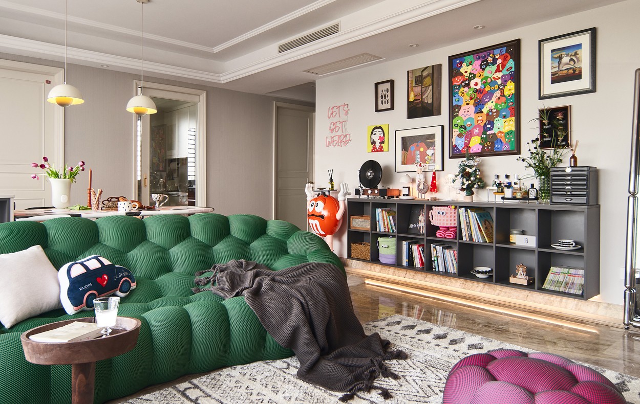 “她”宅,杭州古翠蓝庭丨中国杭州丨力设计-61