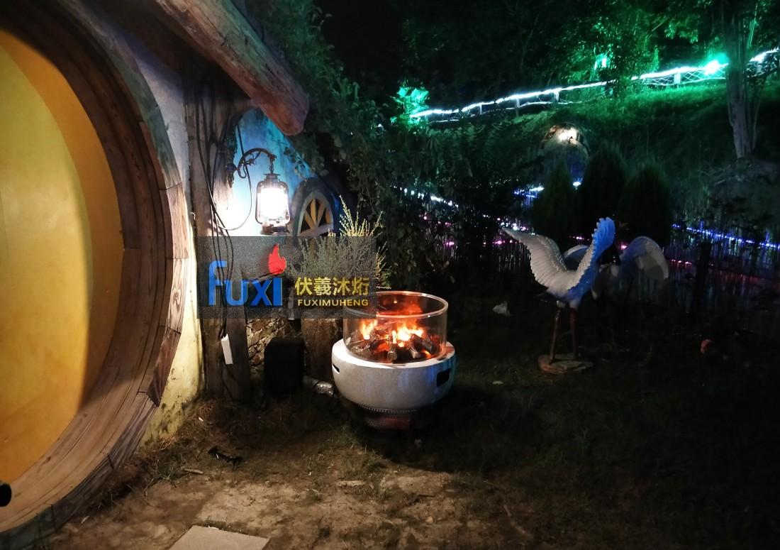 魔都嘉定小灶村梦幻灯光秀-22