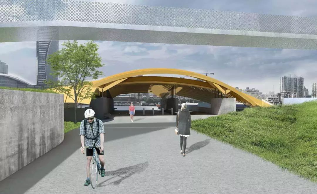 民生轮渡站 | 重构城市肌理的滨水交通枢纽-99