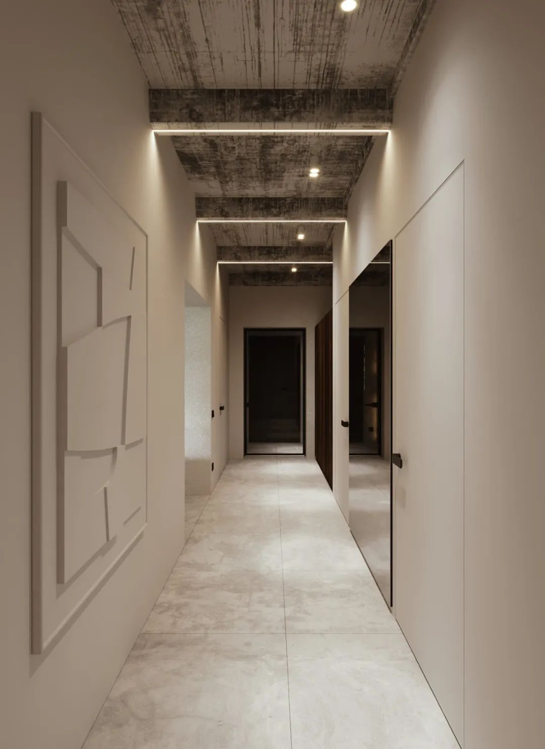 乌克兰极简主义公寓丨MARRA GROUP-20