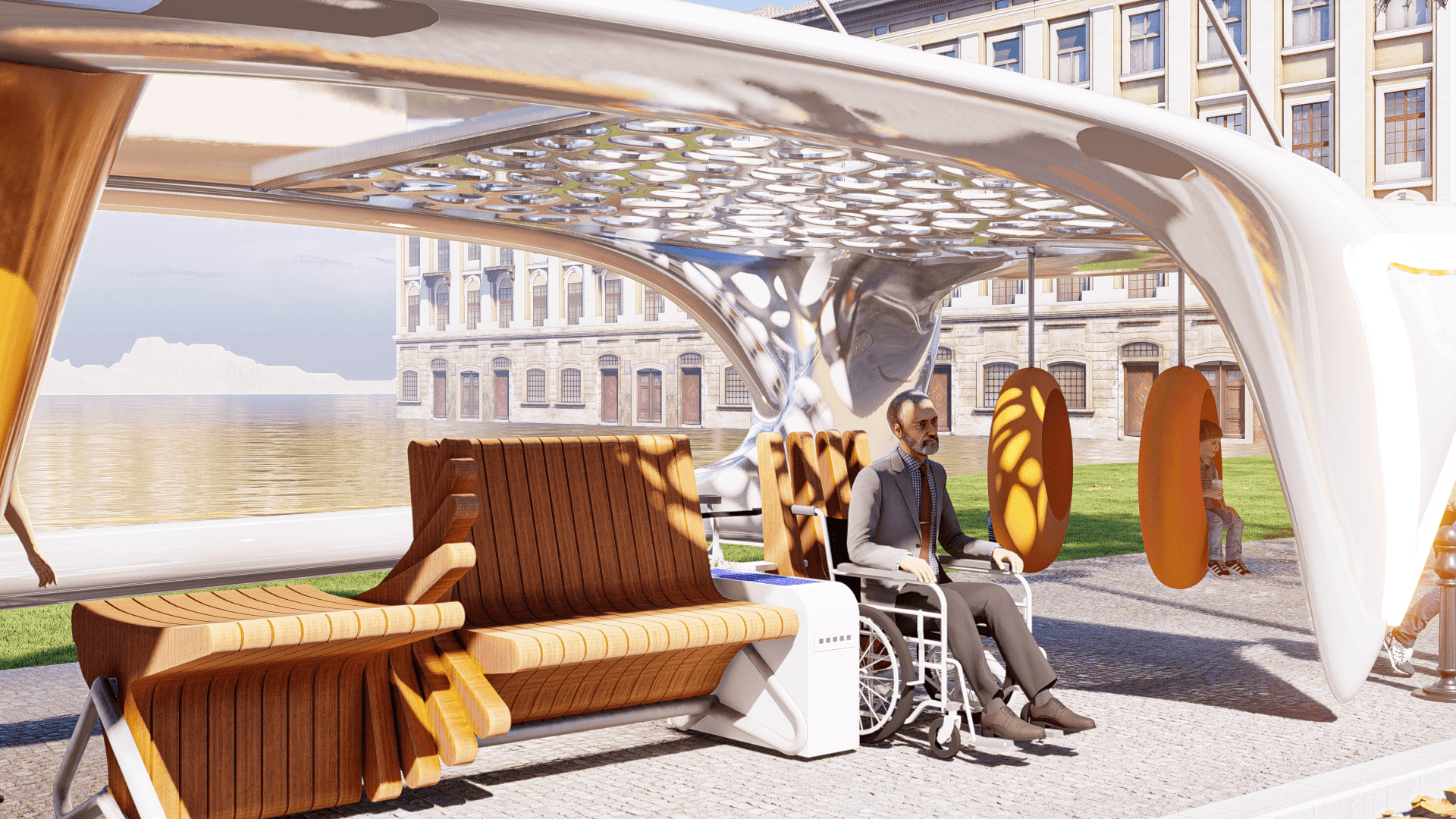 智能公交站台设计-21