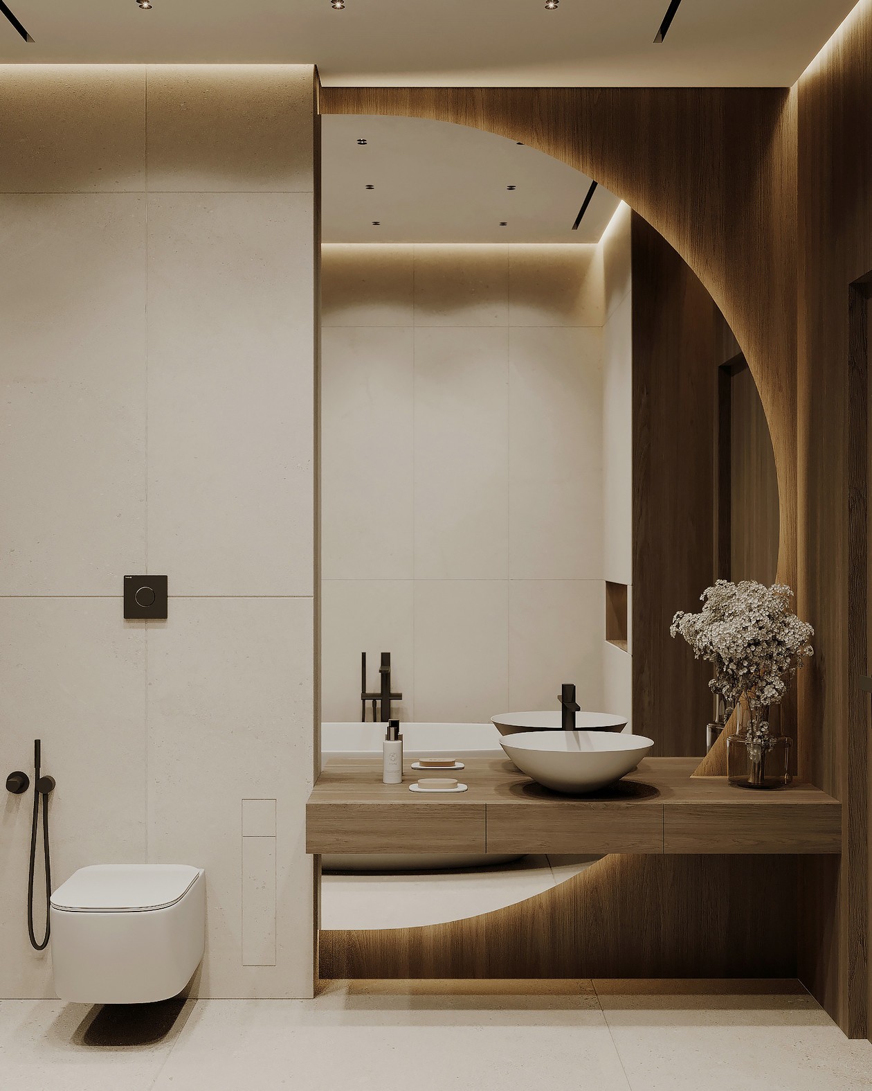 100㎡简约风住宅设计-18