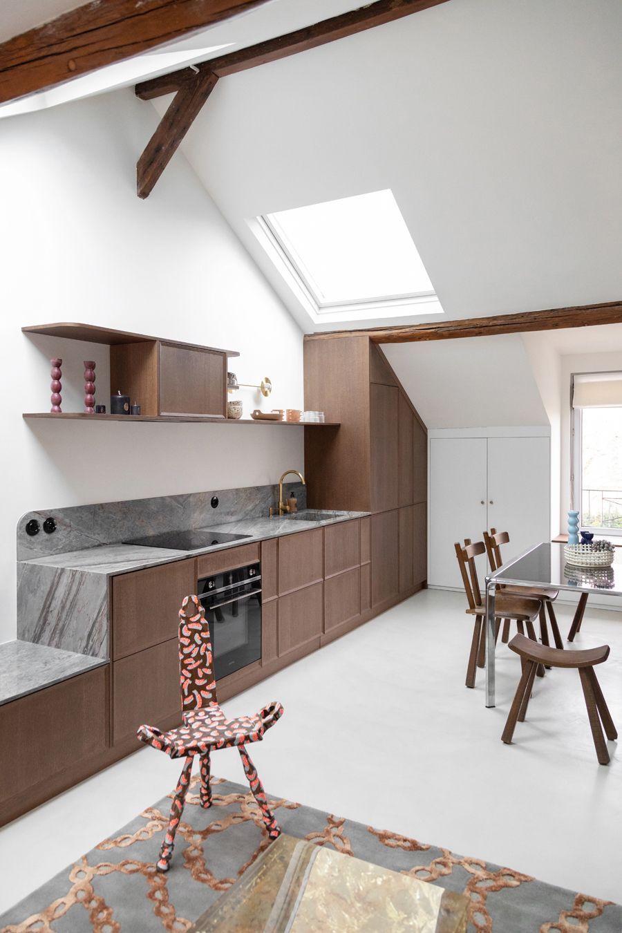 巴黎50平米阁楼公寓改造丨法国巴黎丨Studio Baha-39