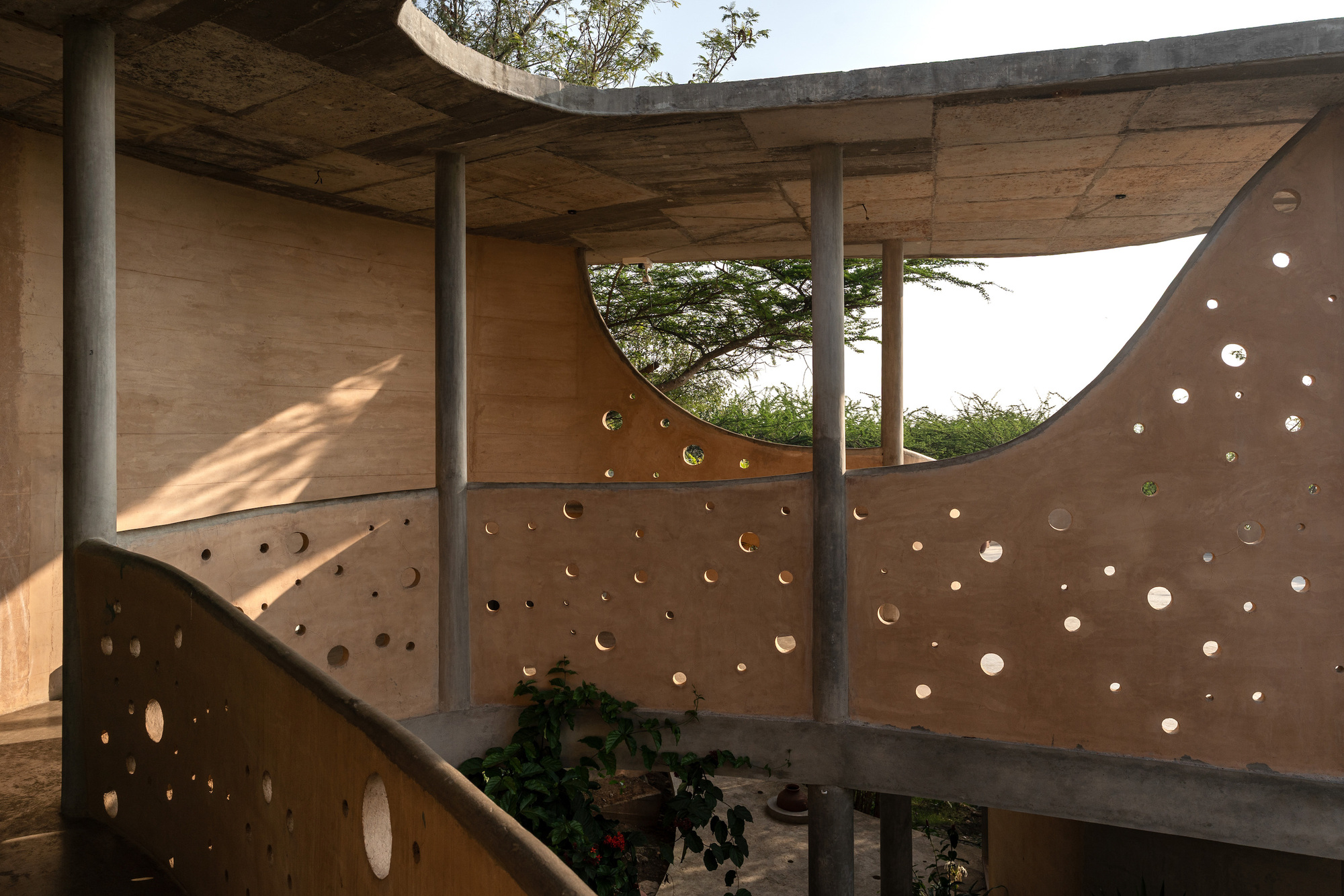 自建别墅丨印度丨Prithvi Architects-22