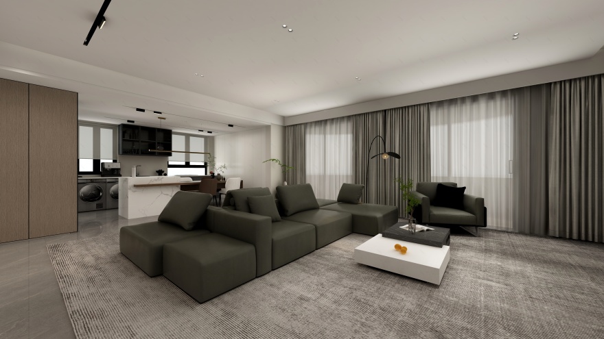 180M²意式极简平层丨中国浙江丨栖境设计-5