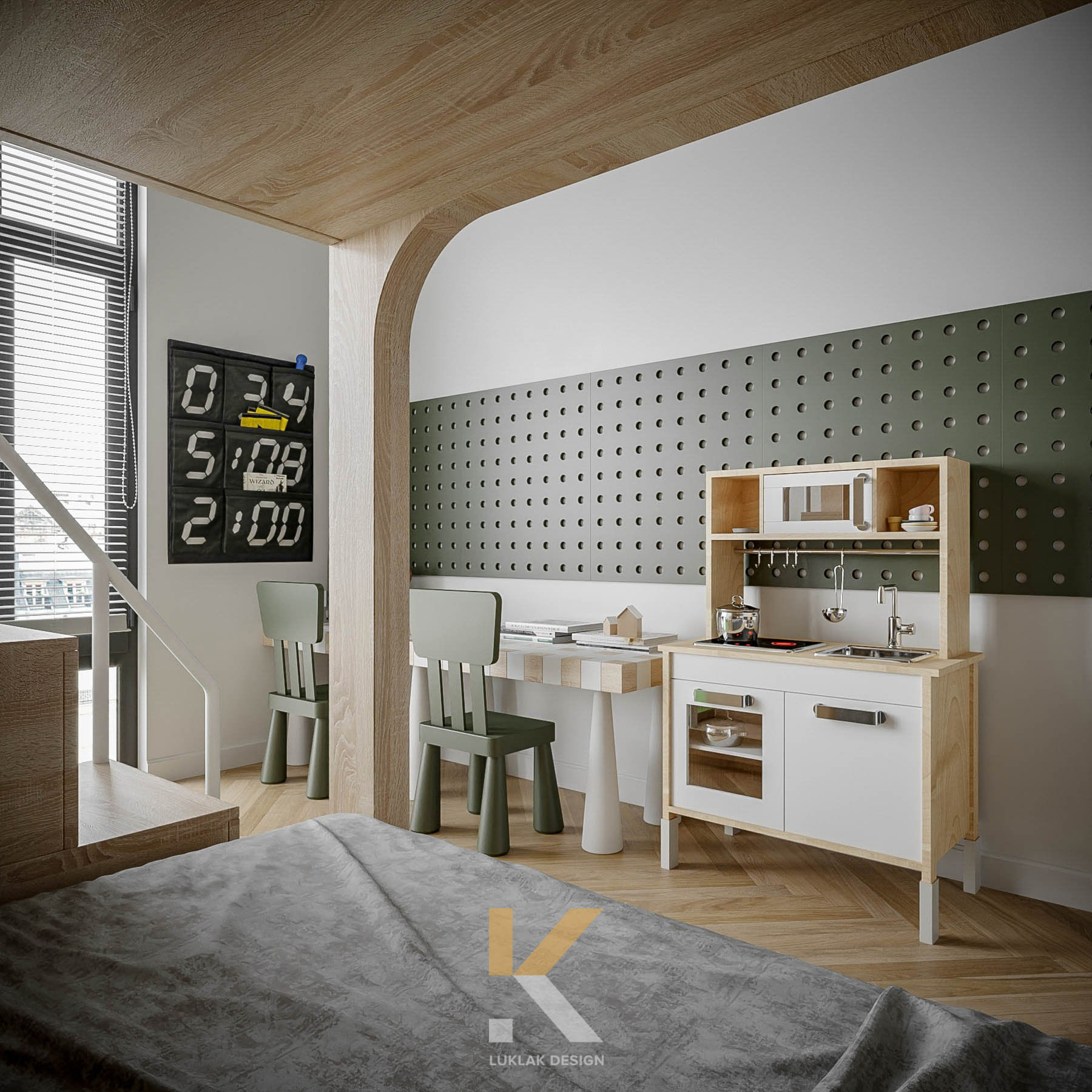 柔美白色系公寓设计-18