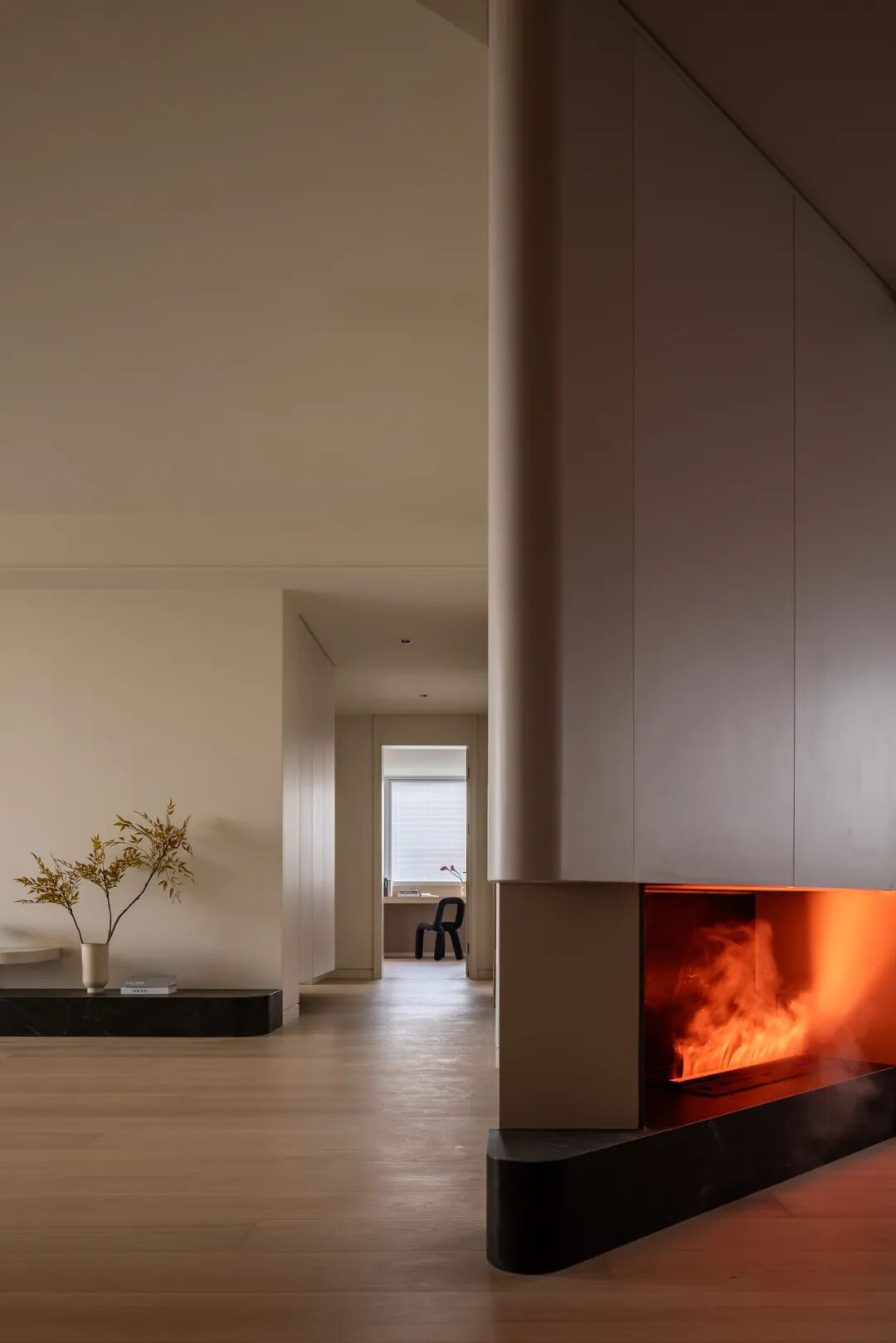 实景作品|梅花山庄168㎡异形空间变通透婚房！-26