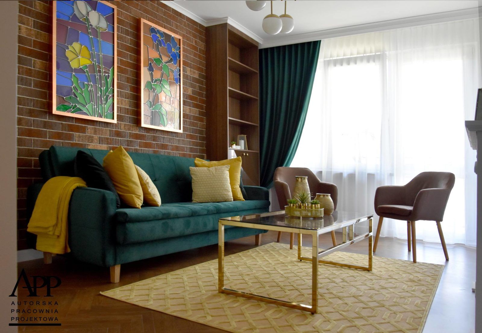 受新艺术风格启发的公寓室内布置丨波兰华沙丨Beata Linek设计工作室-5