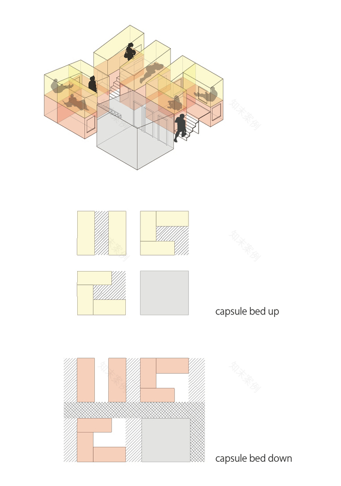 京都传统区位的创新胶囊旅馆设计-42