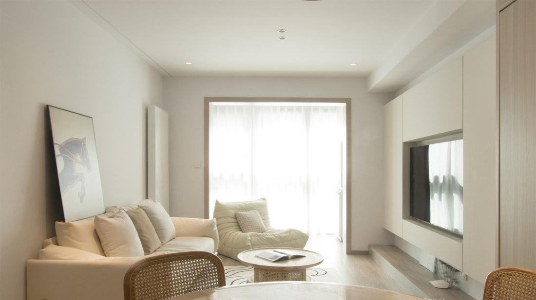 奶白木色极简平层-4