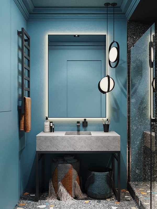 美丽而明快的 多彩空间设计-17