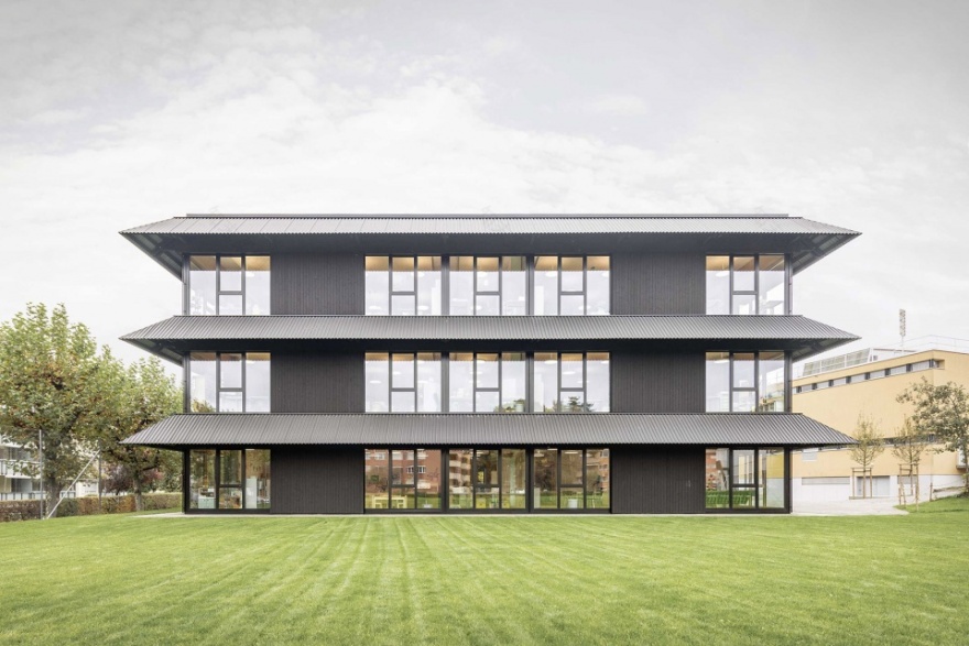 瑞士Steinwies Schwerzenbach小学丨Schmid Ziörjen Architektenkollektiv-12