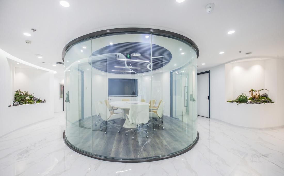 优加豪斯新作 | 未来智能办公的动感弧线-14