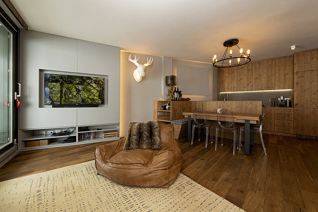 阿尔卑斯山中的公寓丨意大利丨Vemworks Architects-1