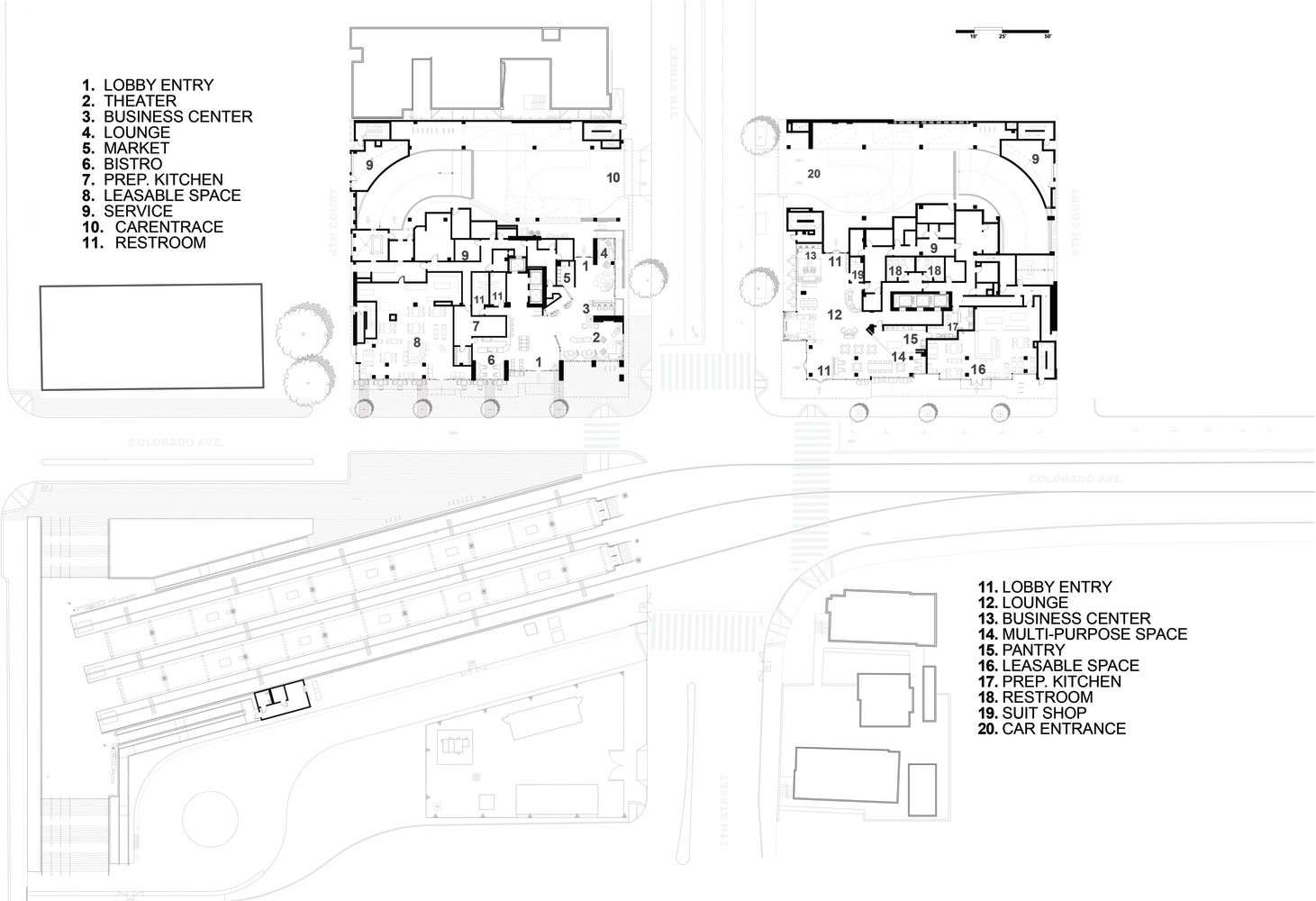 海滨城市酒店设计 | 圣塔莫尼卡市中心的两家酒店-95