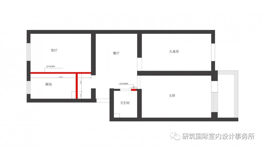 上地东里三区住宅平层改造丨研筑国际室内设计事务所-24