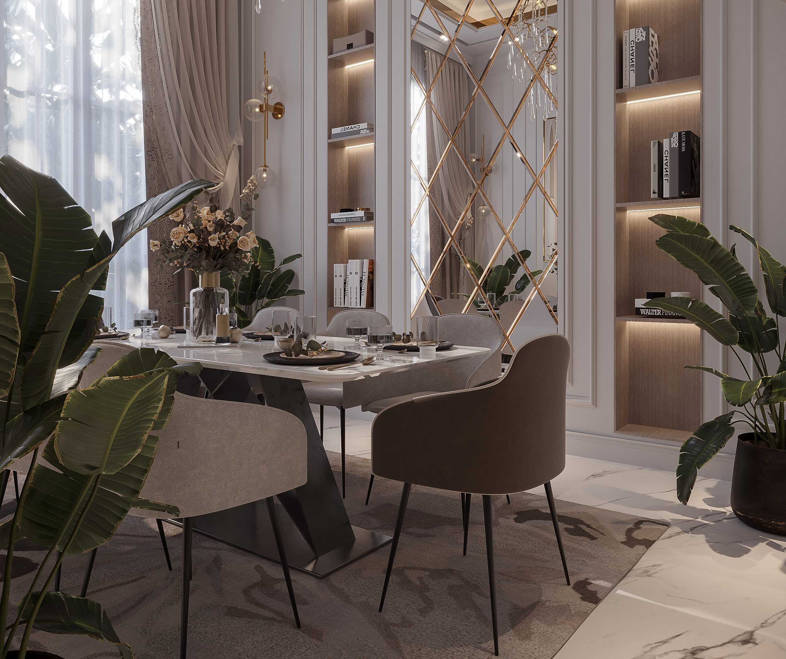 luxuries dinning rooom-5