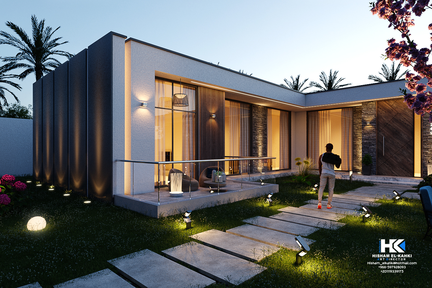 One floor residential chalet-14