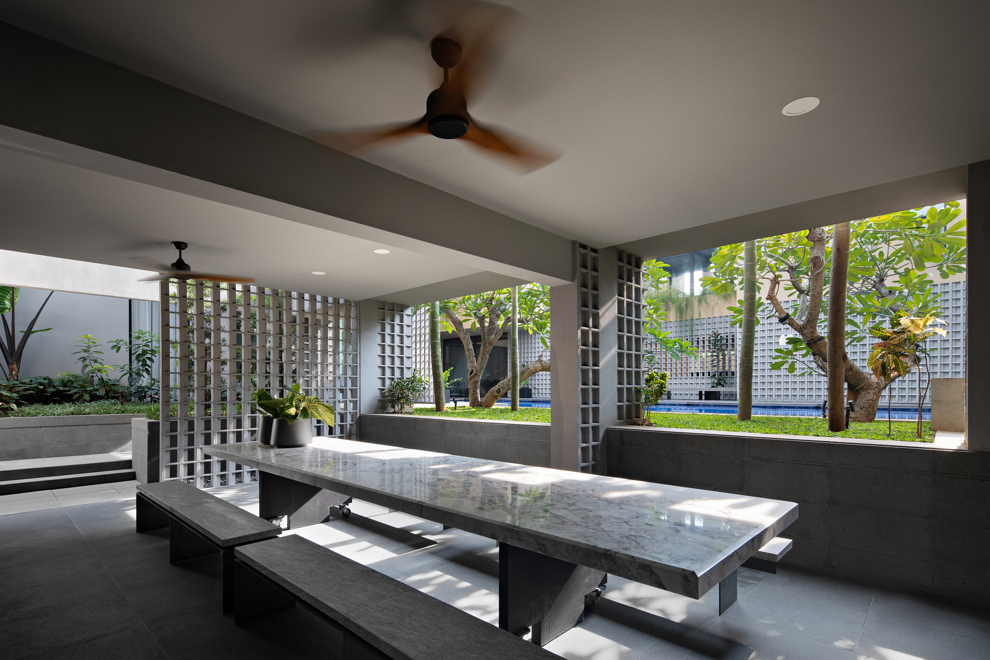 坚毅格栅屋丨印度亚南丨Gets Architects-57