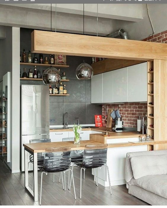 Beautiful Small Kitchen Ideas参考案例-17