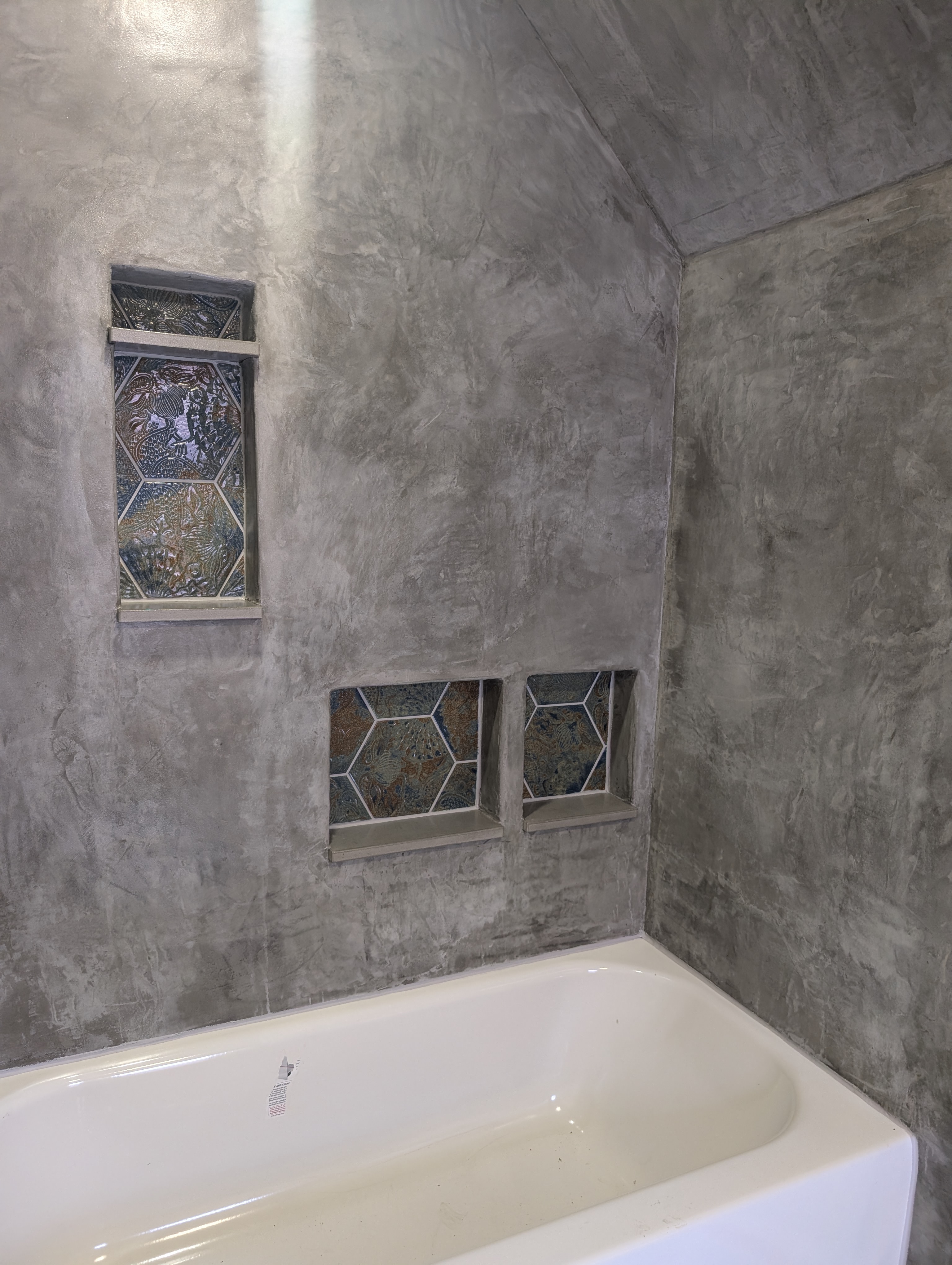 Concrete Tub Surround-2
