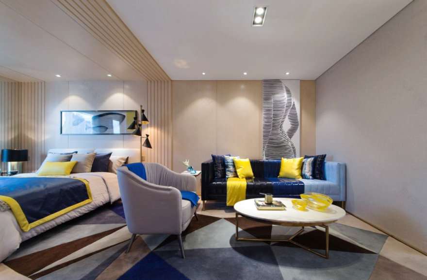 福州滨江国际项目 | 56 平米空间的极致利用与艺术创作-11