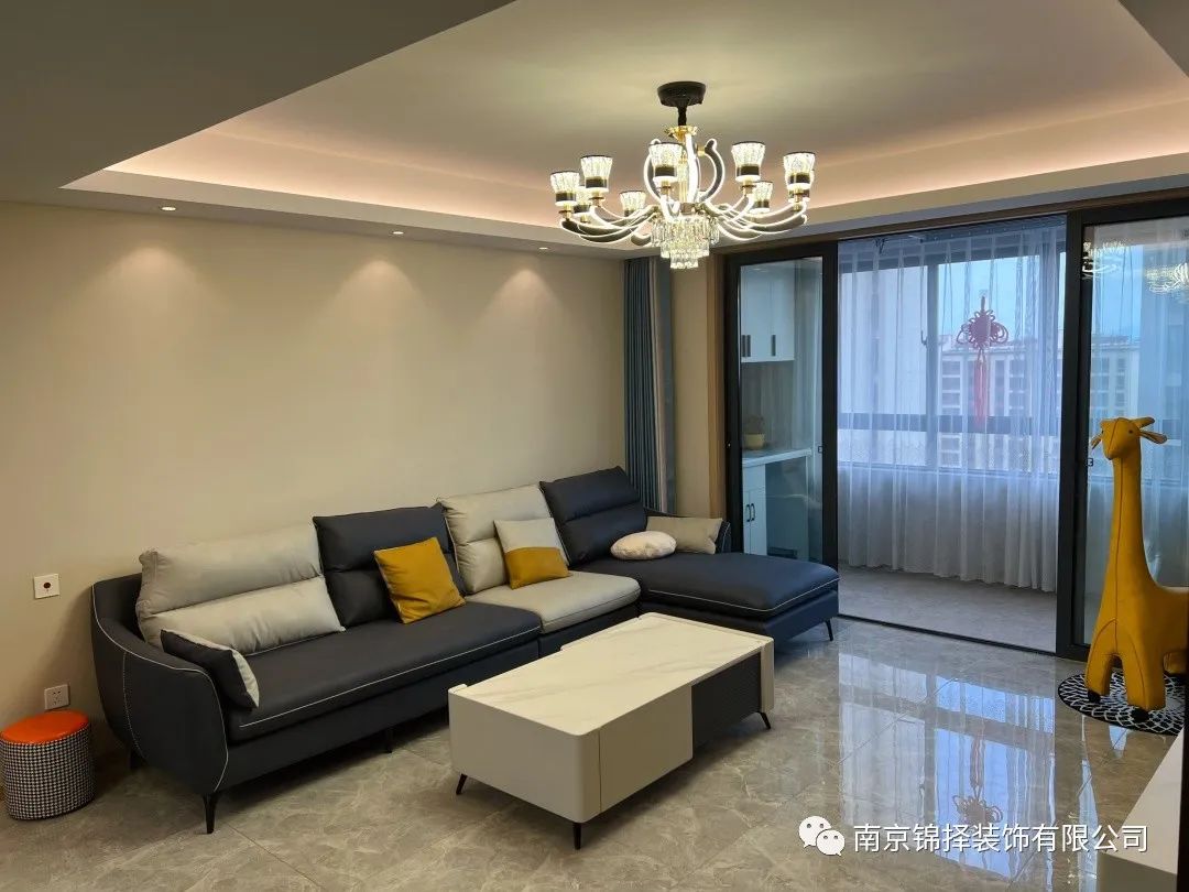 高淳宝龙世家现代轻奢精装改造丨锦择装饰-12