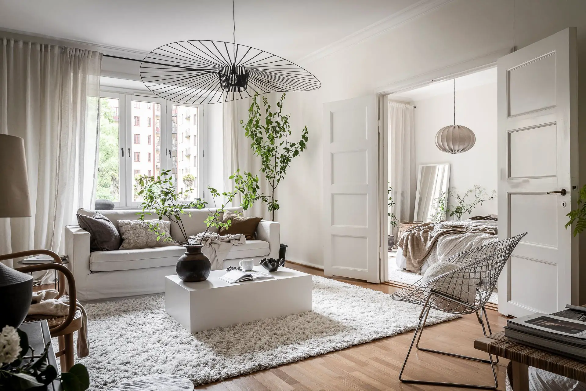 瑞典公寓绿色植物装饰设计-1