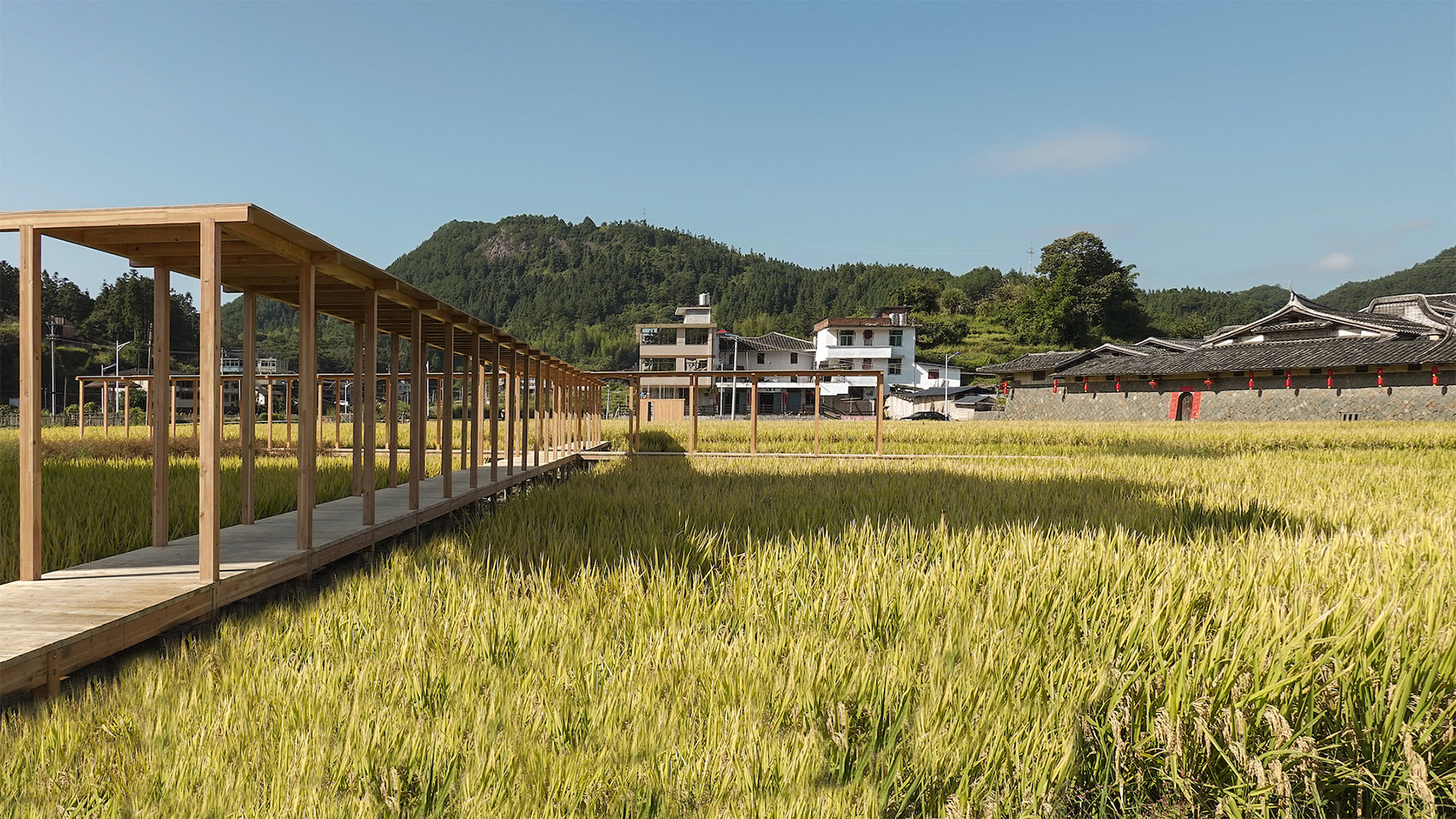 青石寨的稻亭和稻场,福建 / 个个世界+先进建筑实验室-88