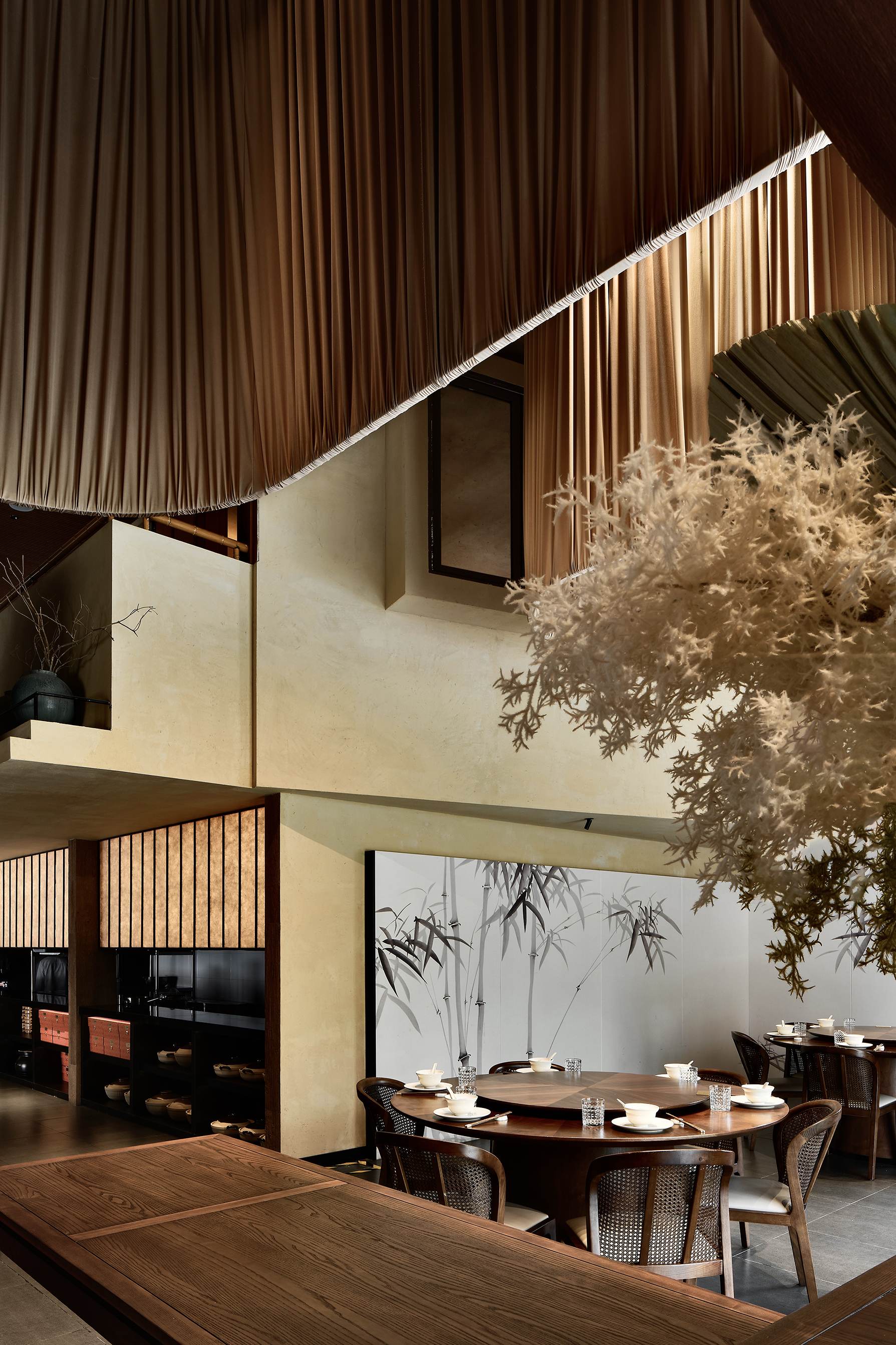 Hb 禾本|传湌家|烟火中的淮扬中餐厅丨中国南京丨HB 禾本设计事务所-13