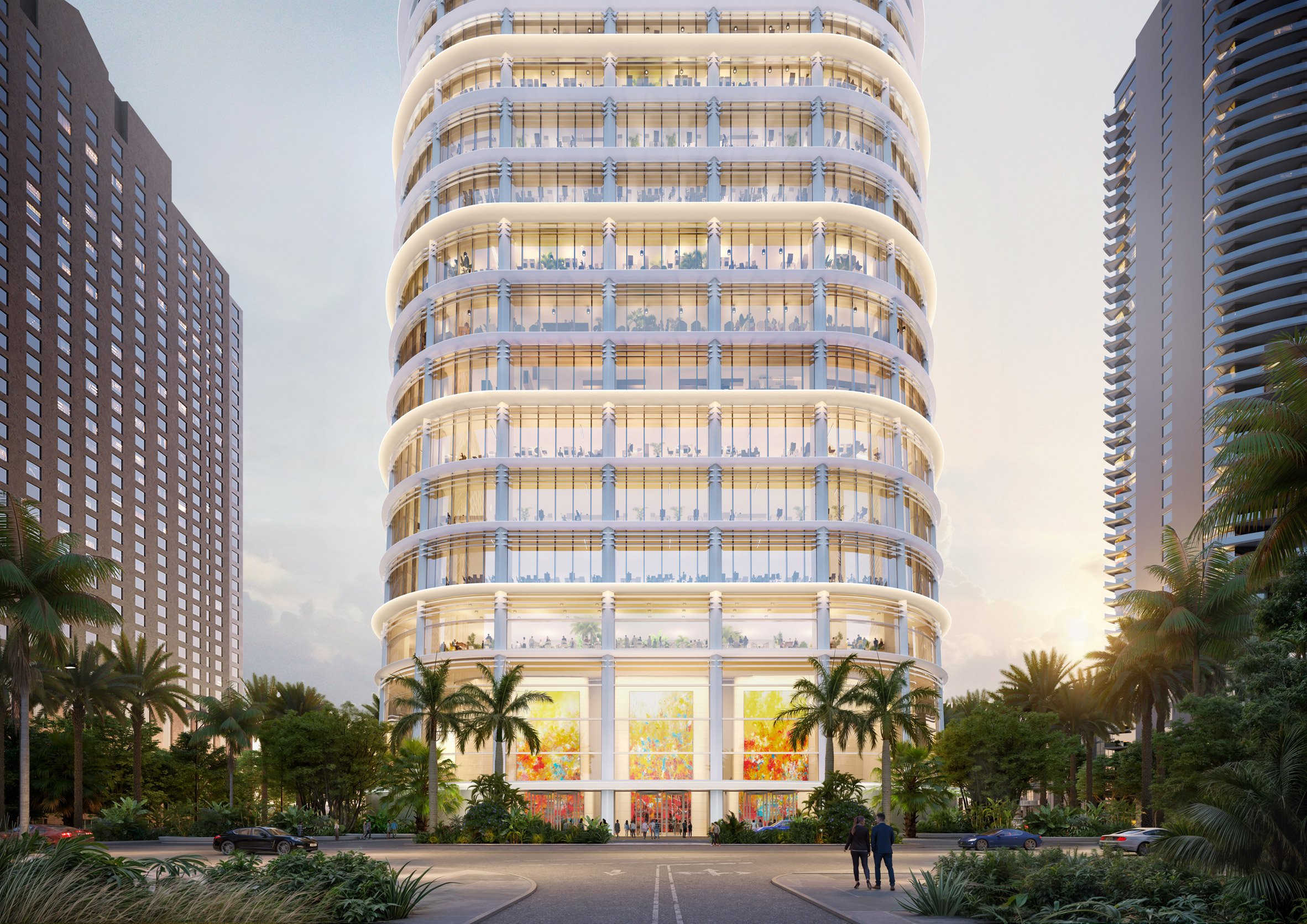 1201 Brickell Bay Drive 超高层摩天大楼丨美国迈阿密丨Foster + Partners-7