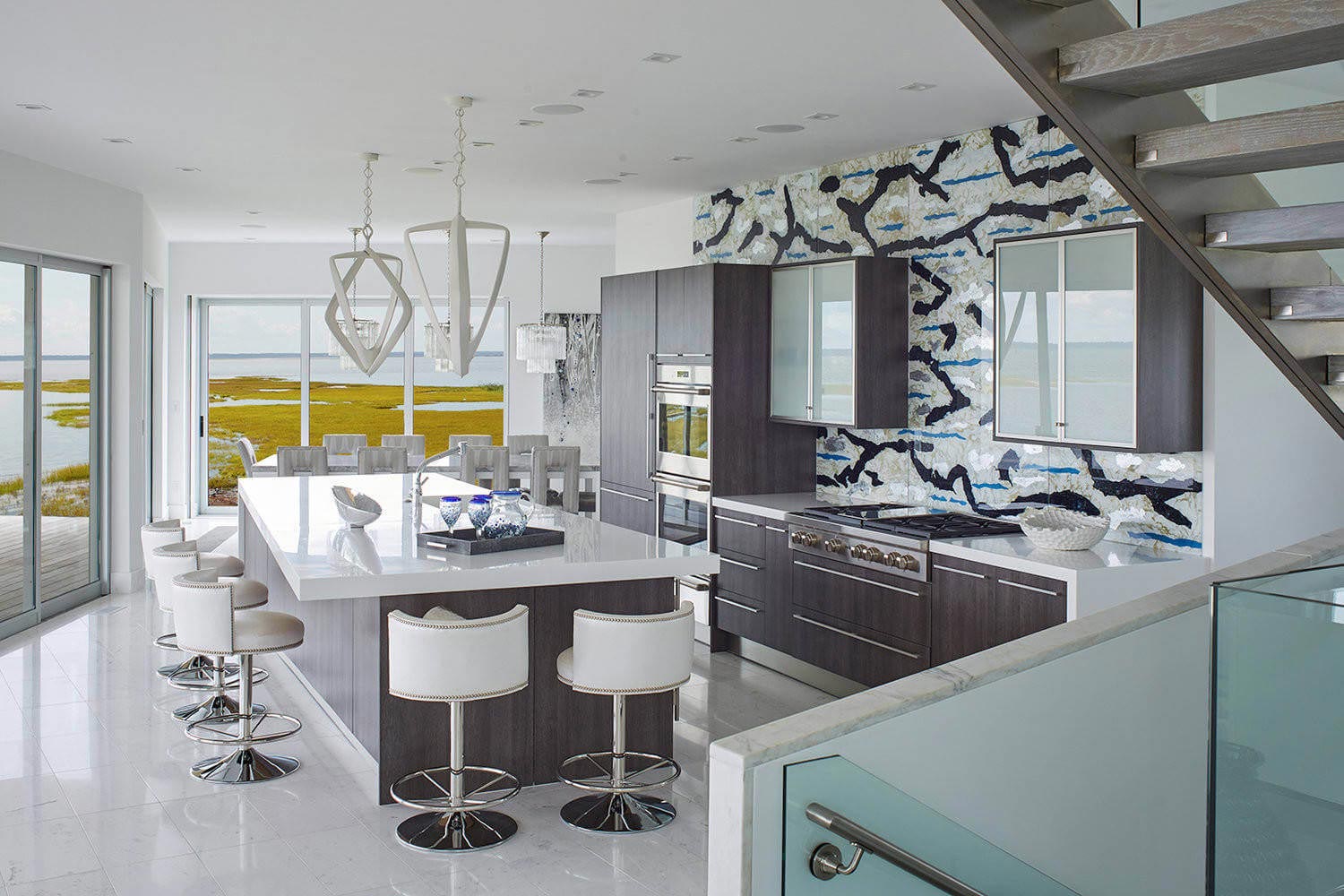 Long Beach Island home had a full modernist makeover to take advantage of stunning views   CAANdesign  Architecture and home design blog-11