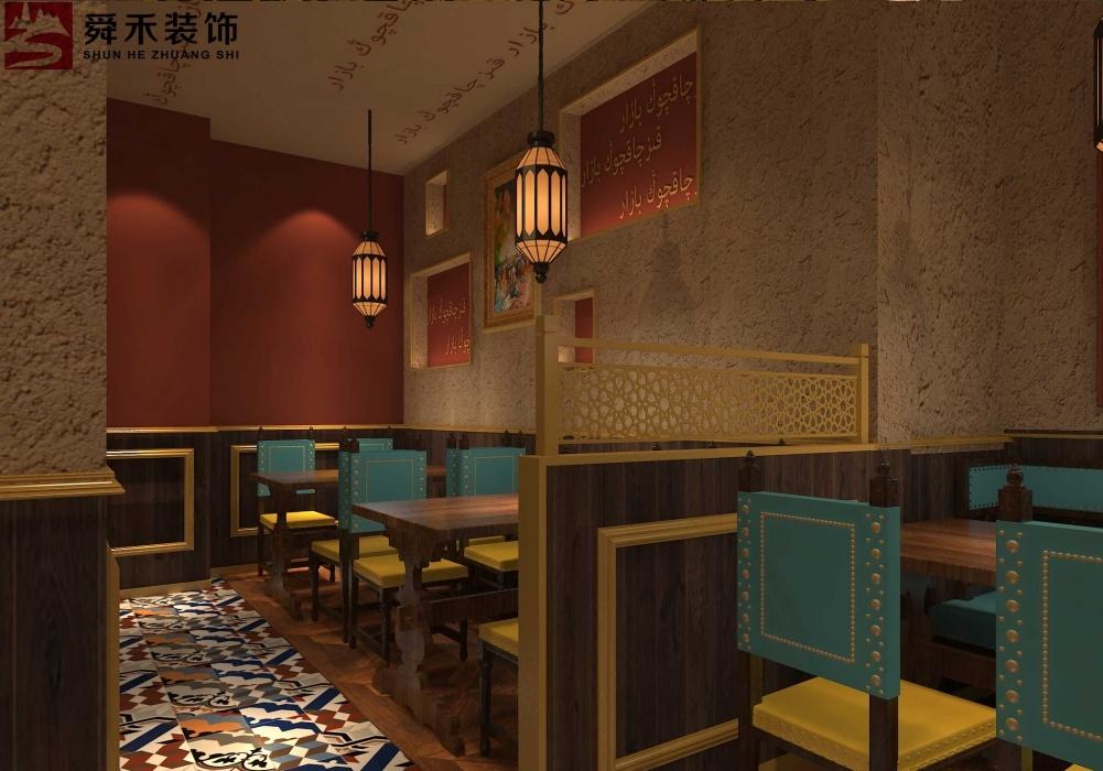 济南舜禾装修公司 | 打造异国风味餐厅设计空间-0