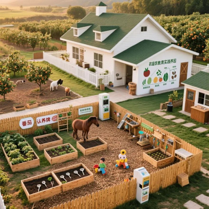 60亩地亲子教育研学基地规划方案:六大核心区打造沉浸式自然课堂-57