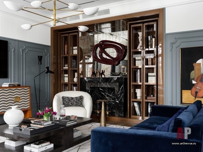 圣彼得堡3室度假公寓室内设计丨俄罗斯圣彼得堡丨Зуева Анна(安娜·祖耶娃)-21