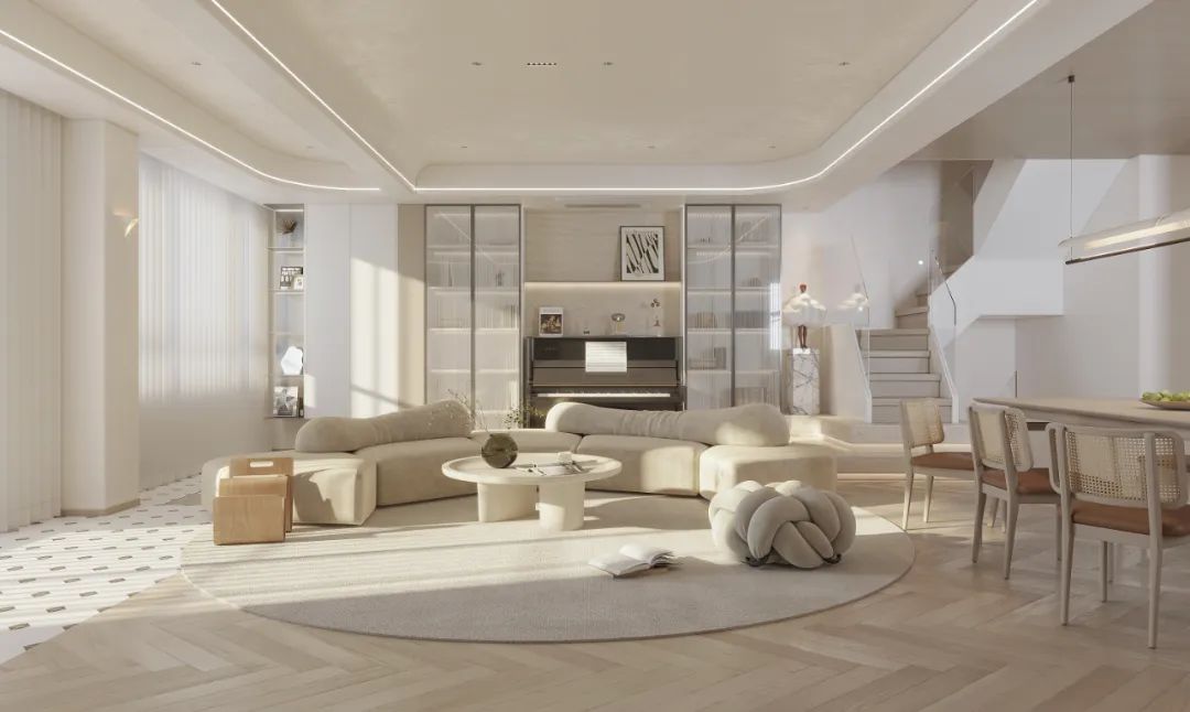 【沐光之境】中央云著别墅丨中国石家庄丨之外空间设计事务所-12