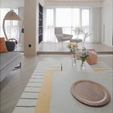 300 平顶层复式，现代北欧风格家居设计-29