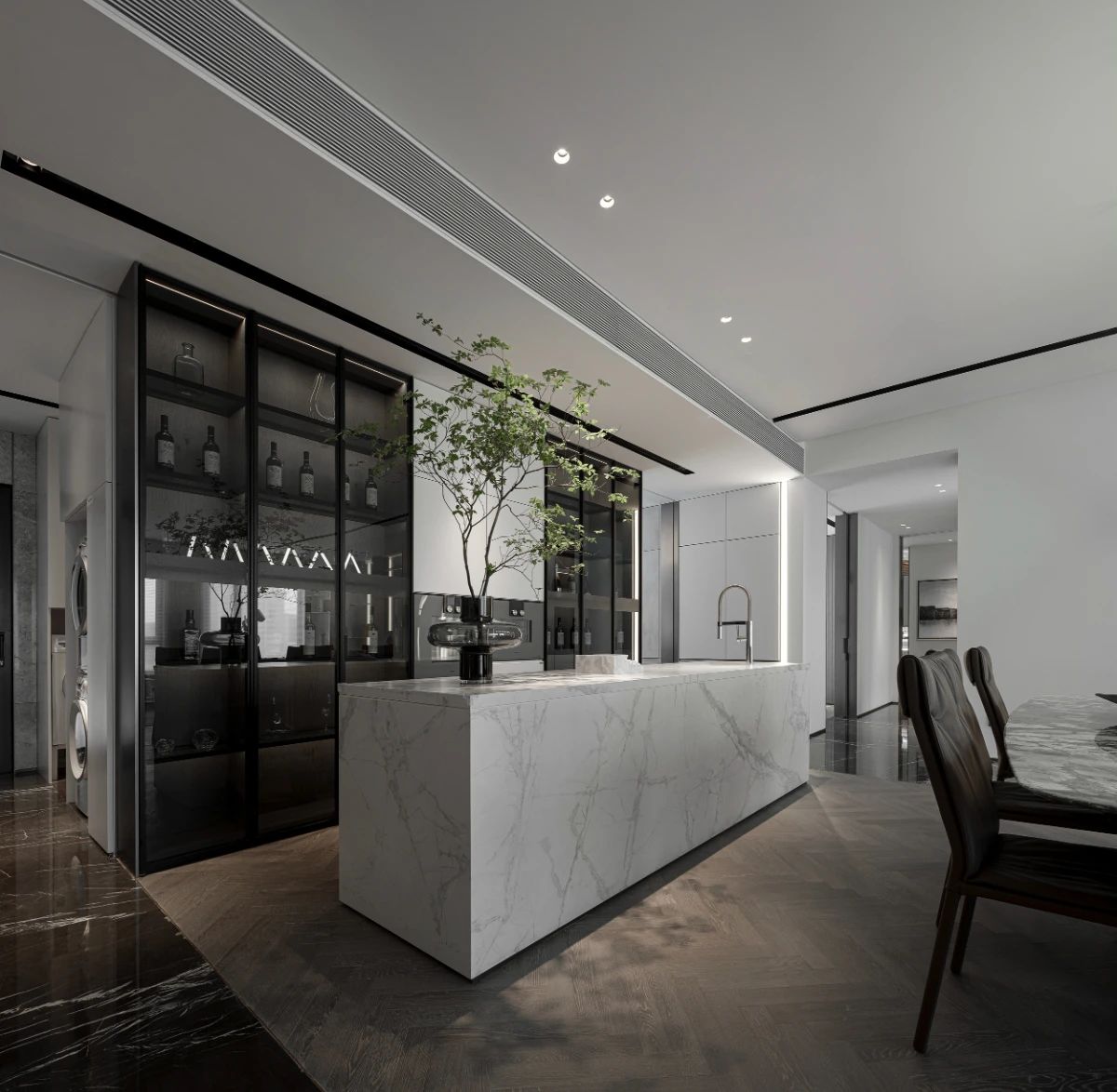 杭州中海黄龙云起・三里庐大平层样板间丨中国杭州-40