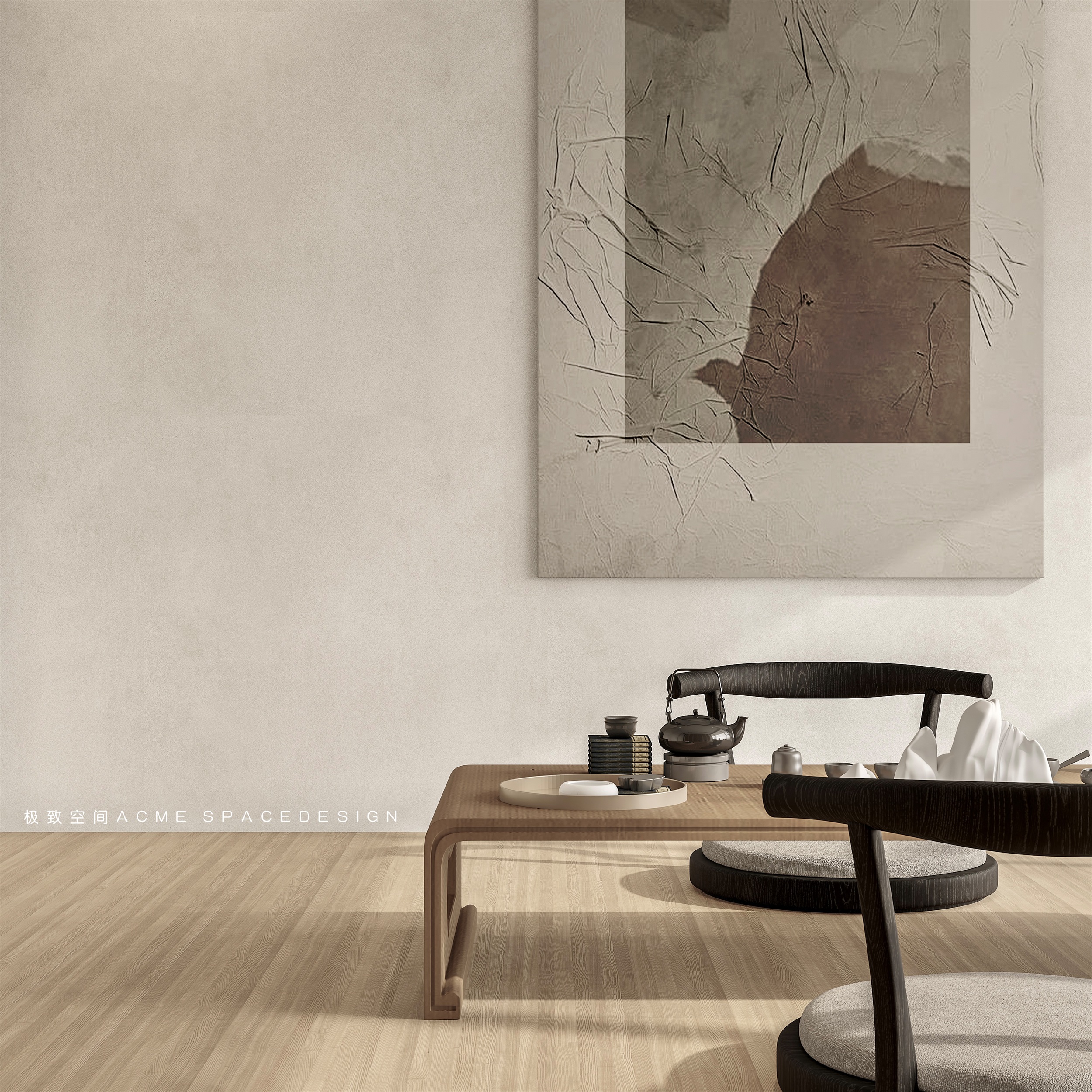 回归自然的简约原木风住宅设计-12