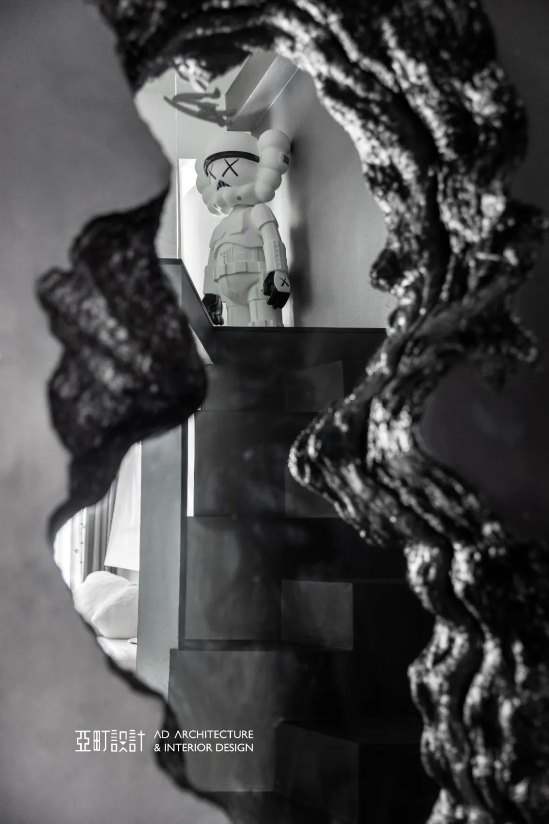 暗黑工业风,新长沙民宿的惊喜设计丨亚町设计-1