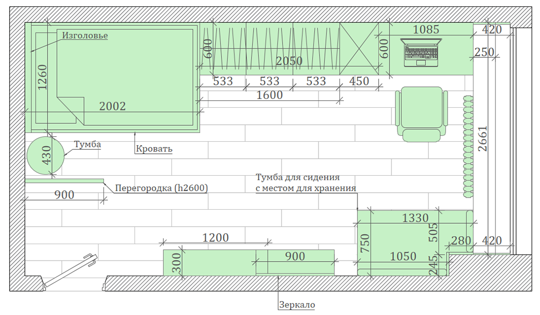 ≡ ➤ Лаконичная мебель в детскую девочки 13 лет ⋆ Фабрика мебели «Mamka™» ᐈ Эксперт детского пространства-8