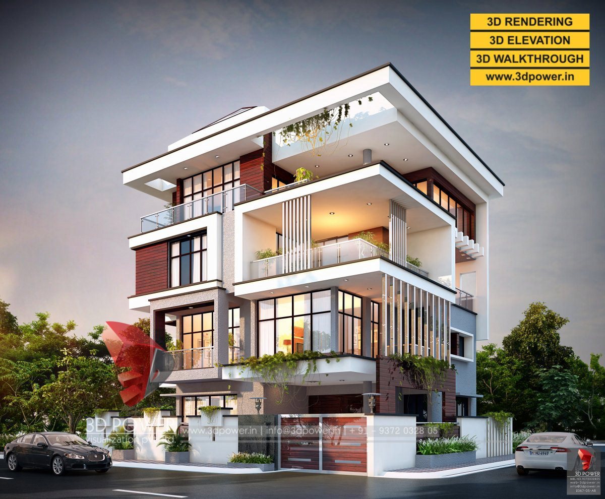3d bungalow designs best architectural rendering services-10