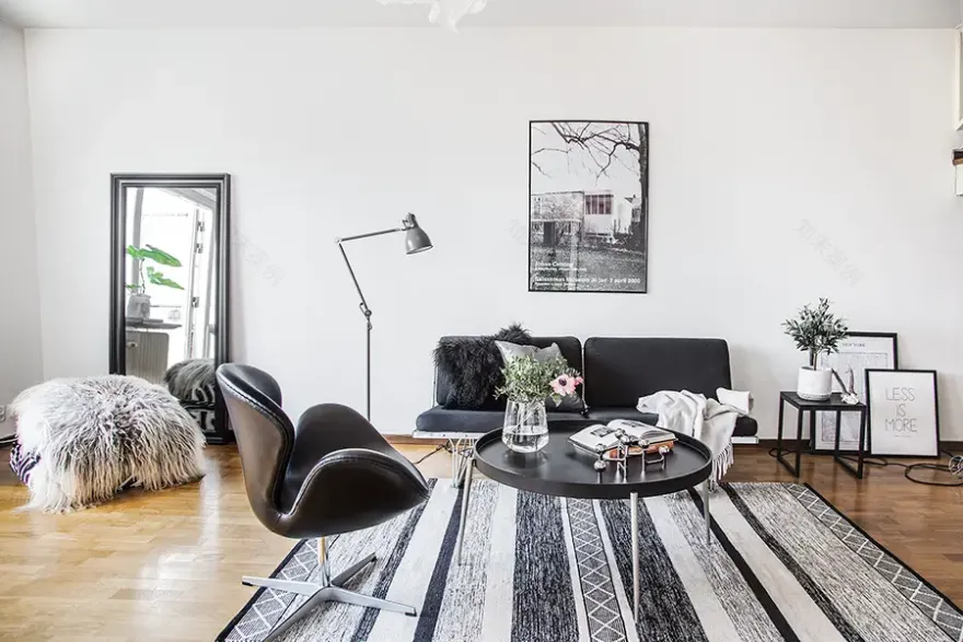 黑白简约禅意 Duplex-1