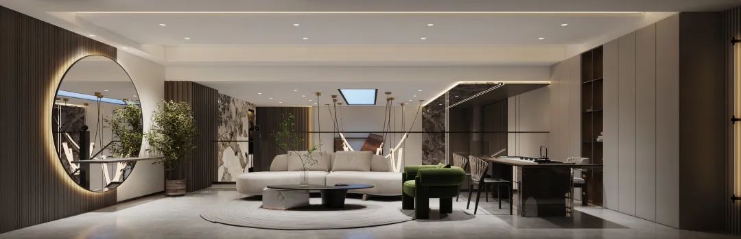 观承别墅优雅现代设计丨MEIHE DESIGN-9