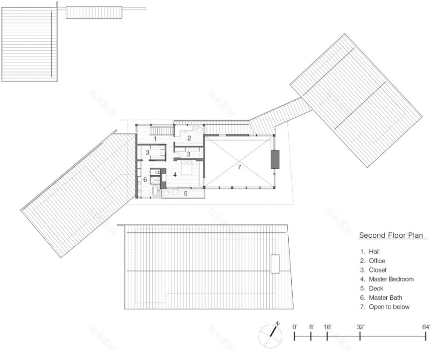 美国俯瞰湖边住宅(2018)Murdough Design Architects-40