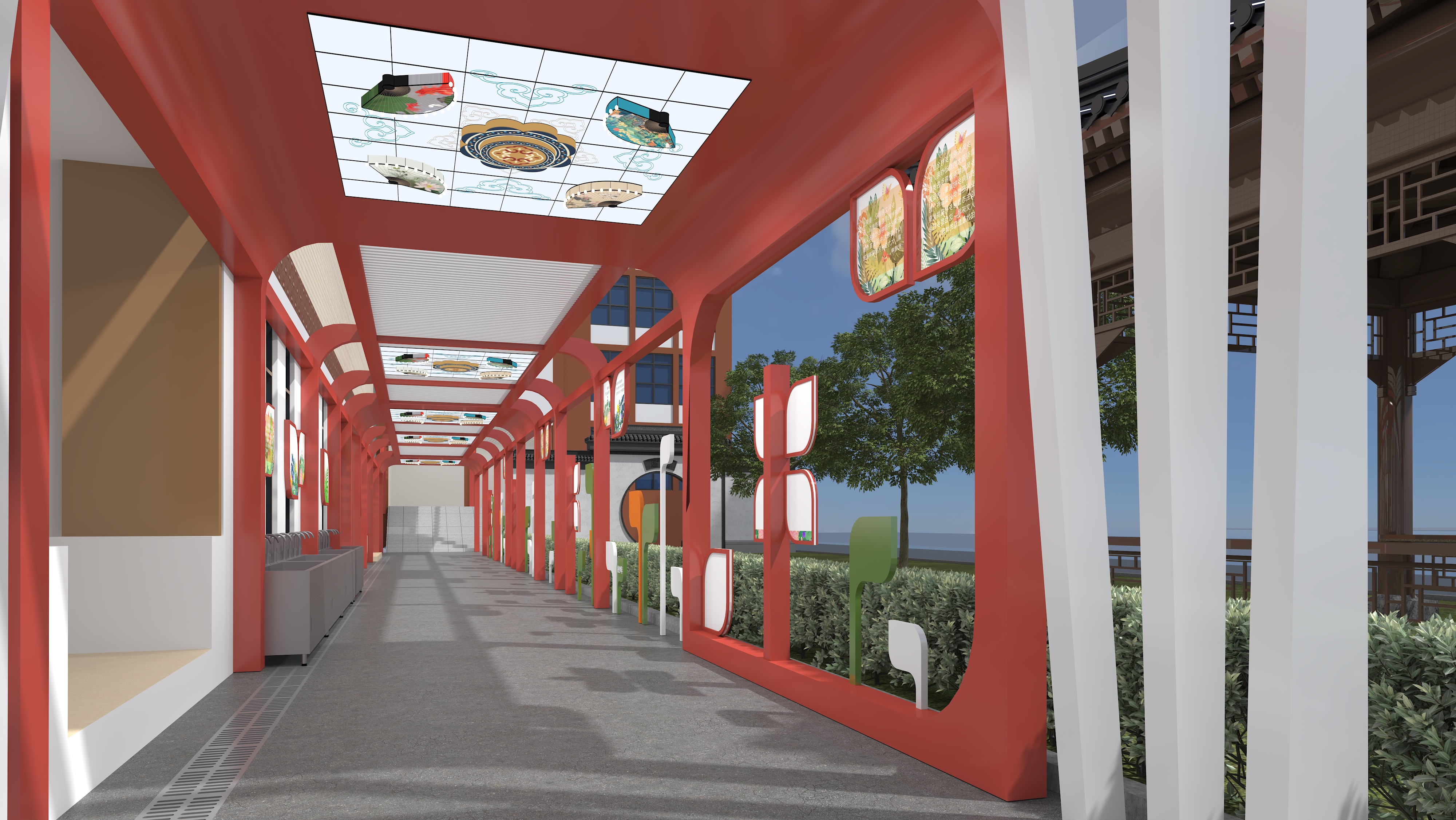 某校艺术长廊设计-21