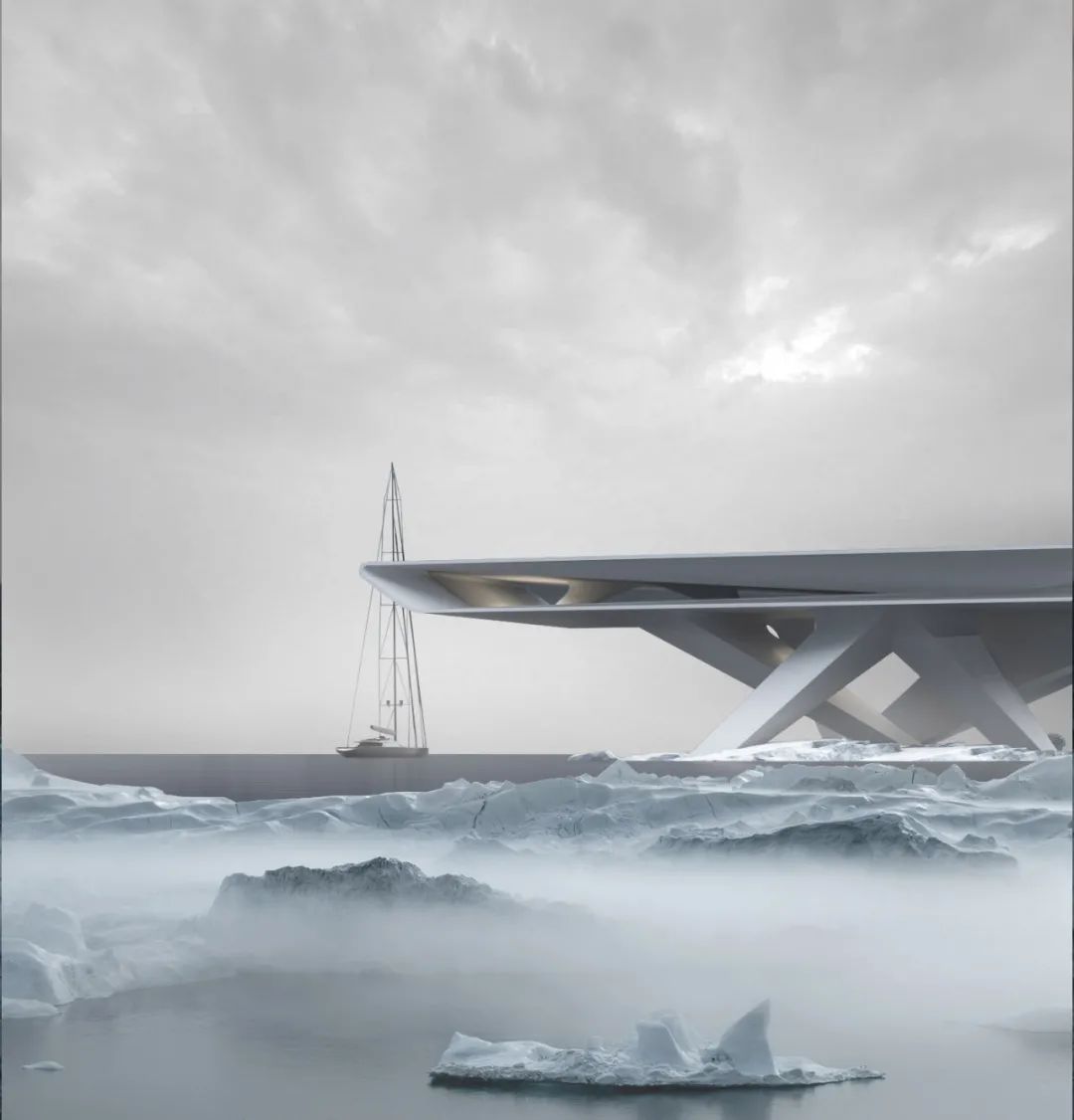 未来主义建筑的奢华幻想丨Roman Vlasov-26