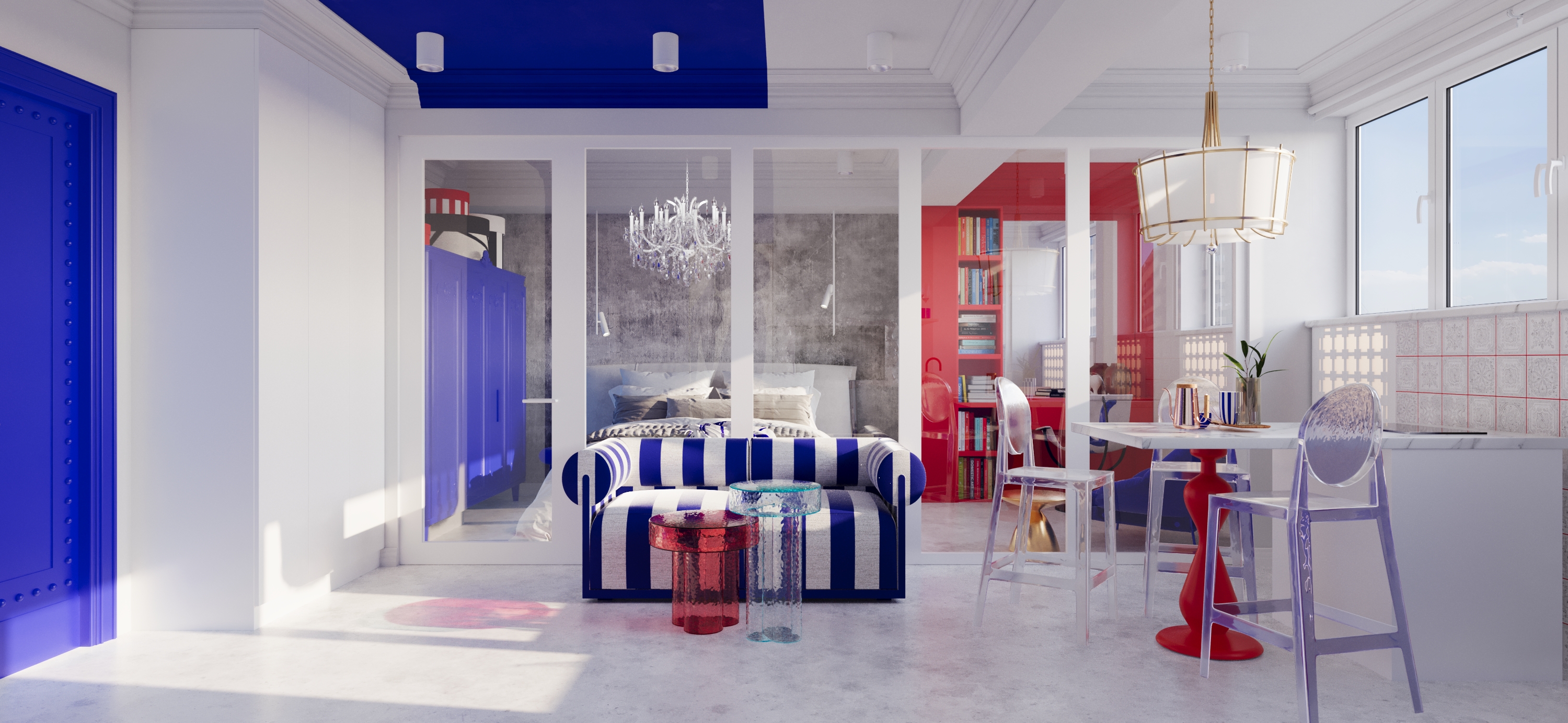 Apartment interior design & visualization-3