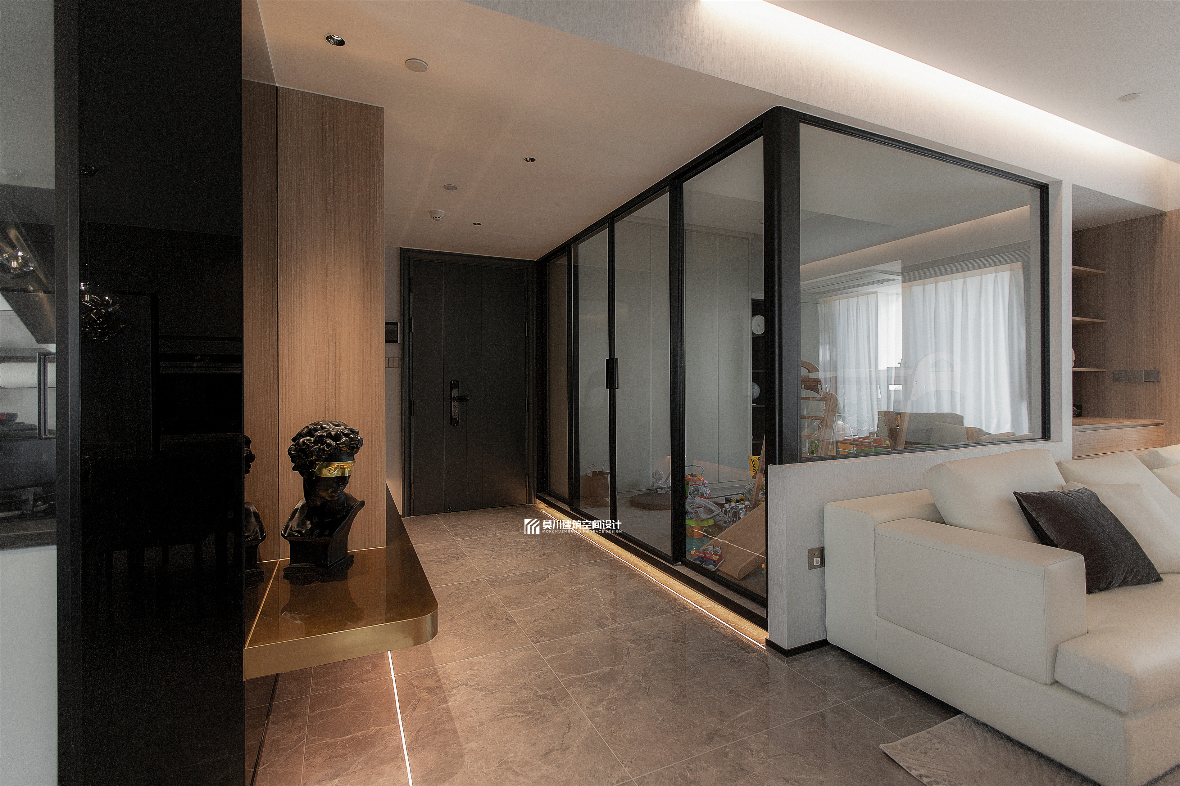 香山美墅现代温馨家居设计丨莫川-25